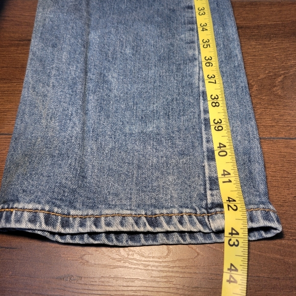 Levi's Mens 505 Blue Jeans Size 40X32 Classic‎ Straight Leg Style - Picture 14 of 16